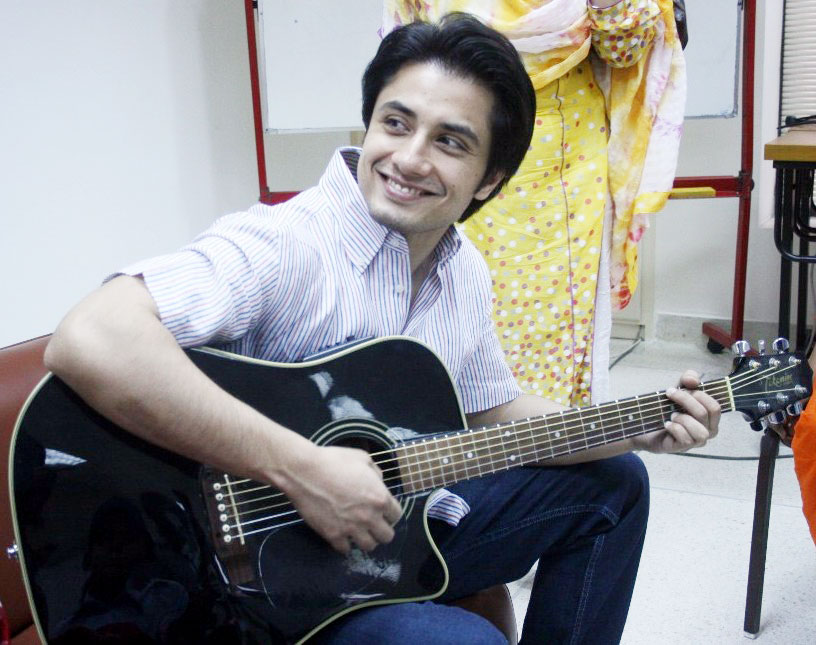 Ali Zafar reveals his weakness for guitars
